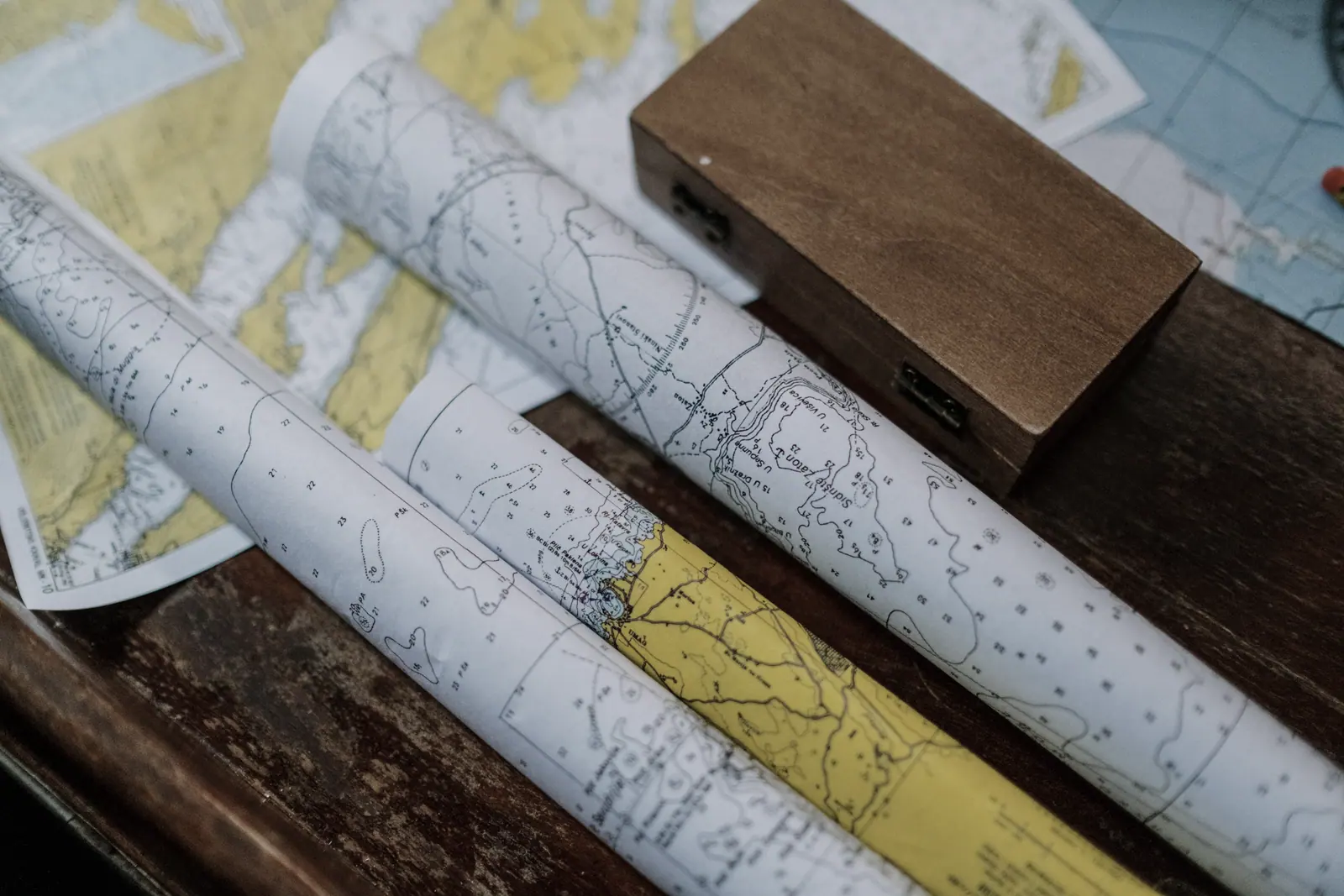 Bathymetry maps the seafloor as depth. Bathymark maps liquidity the same way: deep water is safe water.